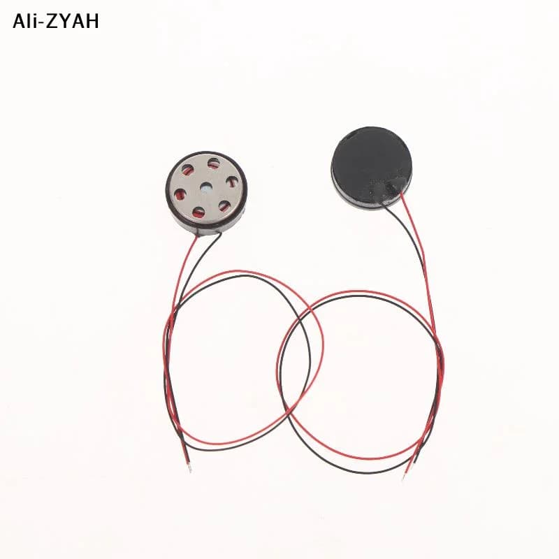 【A6t】2 Pezzi Altoparlanti a Conduzione Ossea da 13mm 8ohm, Auricolari Bluetooth Musicali, Mini Altoparlante a Vibrazione Ultra-sottile a Risonanza