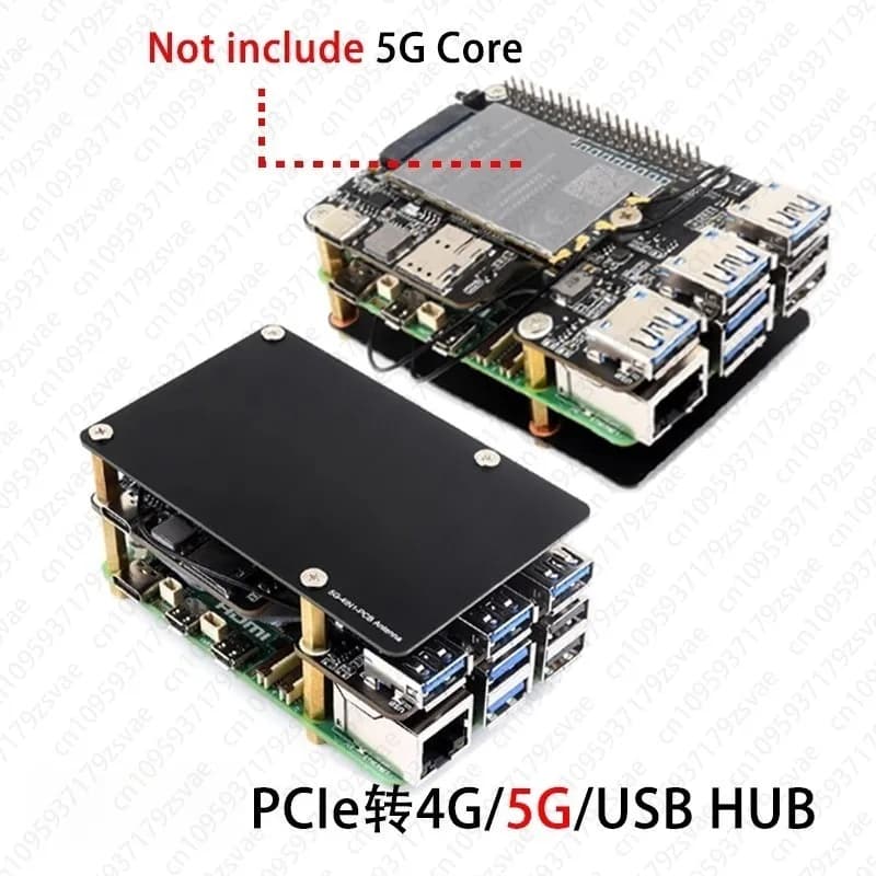 La scheda adattatore PCIe a M.2 USB 3.2 HUB supporta moduli 4G/5G
