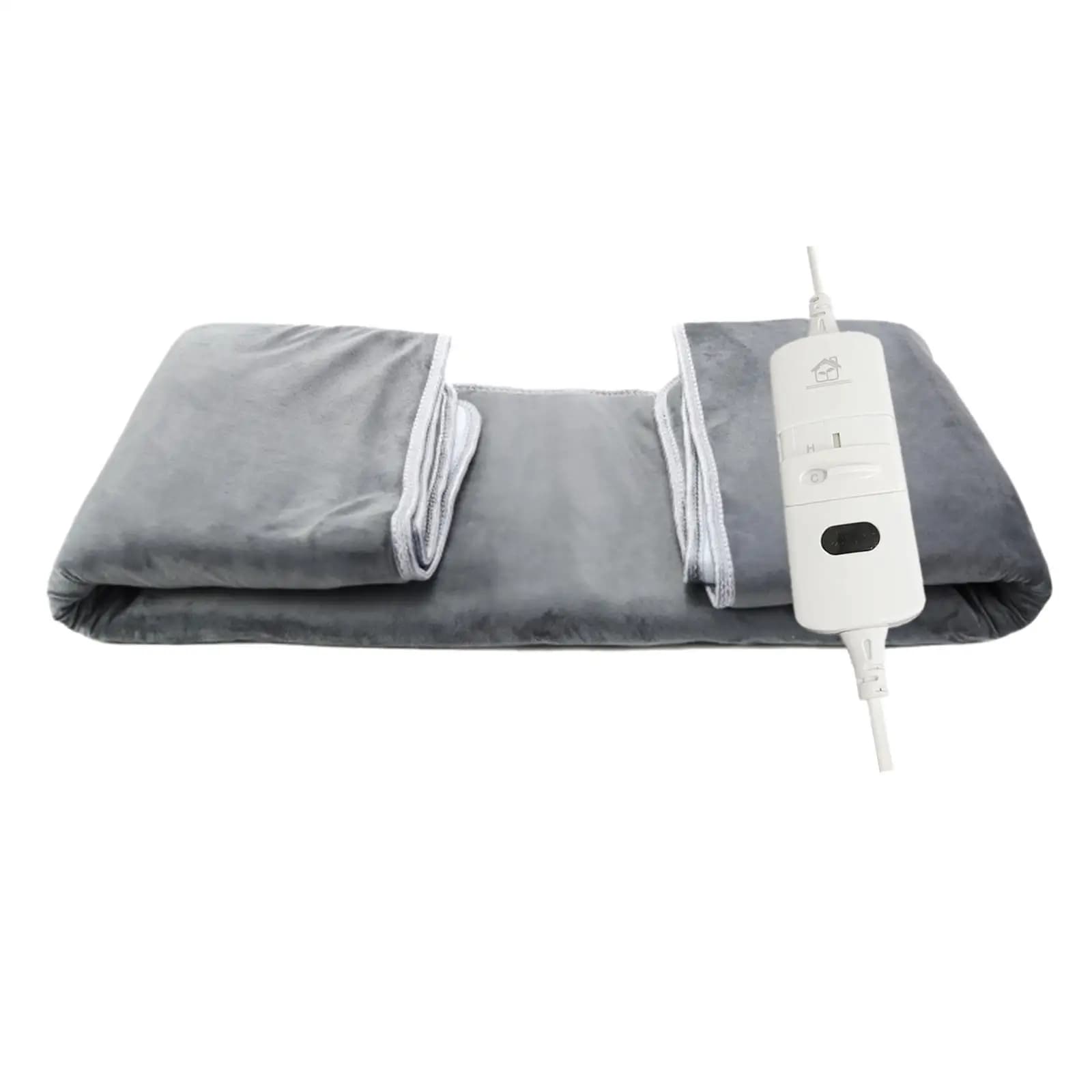 Coperta elettrica Spina americana 110V Flanella Impostazione della temperatura regolabile Protezione da sovraccarico Riscaldamento rapido per ufficio domestico