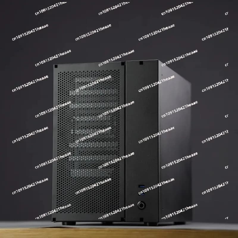 Chassis NAS Mid-Tower per 8 Dischi, Compatibile con Alimentatore ATX, Case Nero per Hard Disk Synology Flying Bull