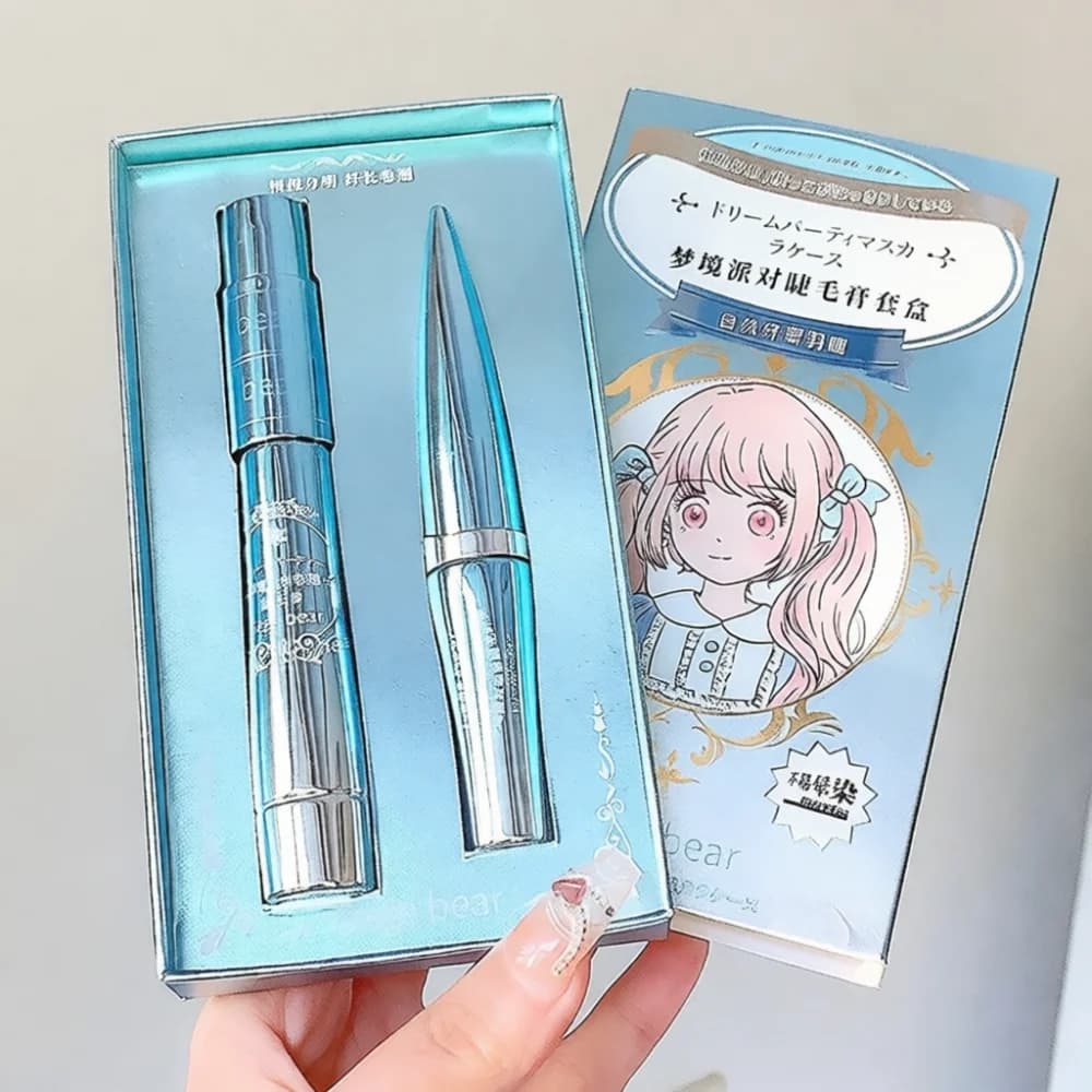 Gogo Tales Mascara Natural Curling Lengthening Smudge Proof Eye Makeup Long Lasting Eyelash Base Professional Cosmetic Material