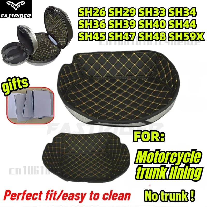 Per Moto tailbox SH45 SH48 SH44 SH39 SH40 SH59 Tronco Del Motociclo Caso Coda Bagagli Scatola Interna Fodera di Protezione Fodera top case
