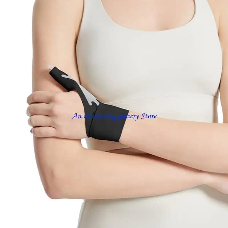 652D Breathable Wrist Support Brace Suitable for Carpals Tunnel Relief with Adjustable Closures Right Left Hand Option
