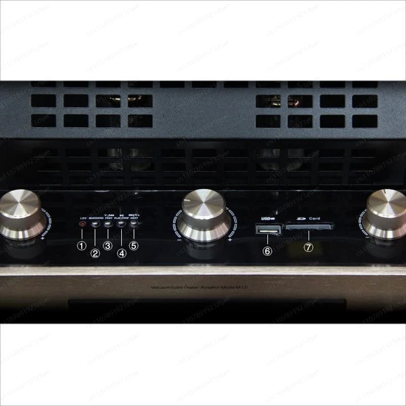Amplificatore HiFi a Valvole da 160W con Bluetooth USB, Sistema Audio Stereo ad Alta Potenza per Altoparlanti e Home Theater