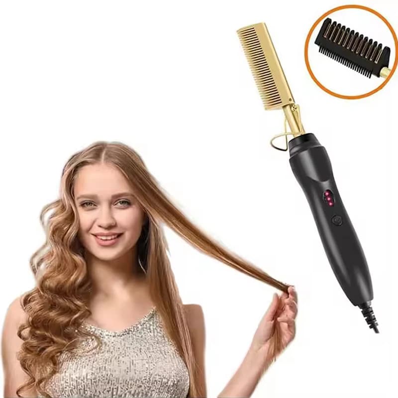 Professional Electric Smooth Brush in Ionian Ceramic, Electric Pet Hair Heater