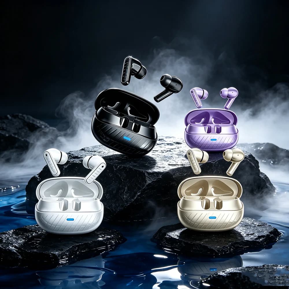 Original Noise-Cancelling TWS Earbuds Bluetooth Headset, Game Headset,Outdoor Sports Headset Sports With For All Smartphone