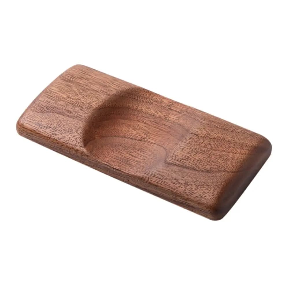 Poggiapolsi Ergonomico in Legno Massello Antiscivolo, Superficie Liscia, Mini Supporto Vintage per Polso, Accessori per Computer