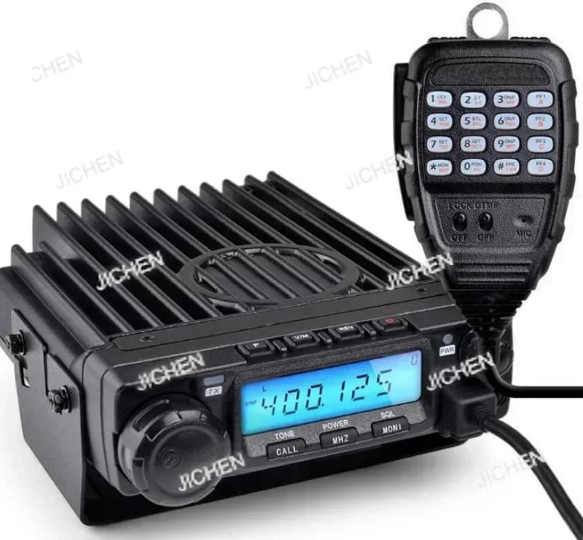 Ricetrasmettitore per auto walkie-talkie per caricabatteria per auto dual band mobile per radio amatoriale HV 50w