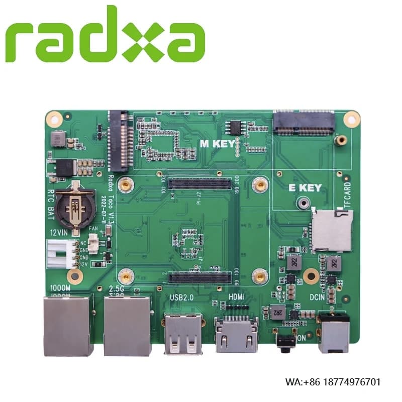 Radxa TACO developed batter support for Raspberry PI CM4 to provide a NAS/router solution