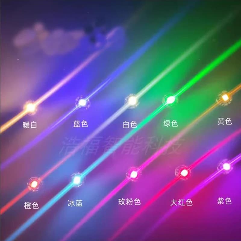 3PCS lampada di controllo della luce magnetica a LED Super luminosa giocattoli fai da te modello design decorativo interruttore a induzione magnetica illuminazione delle luci