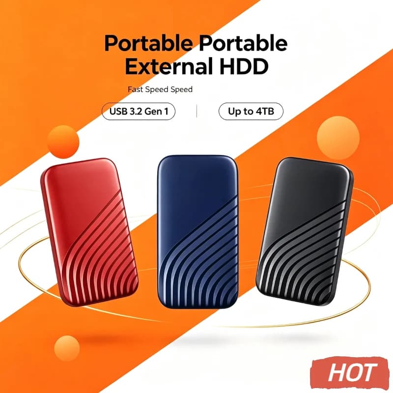 Original Mobile SSD 2TB 4TB USB 3.1 High Speed External Solid State Disk Portable Hard Drive For Mac Laptop PC Data Plus Ultra