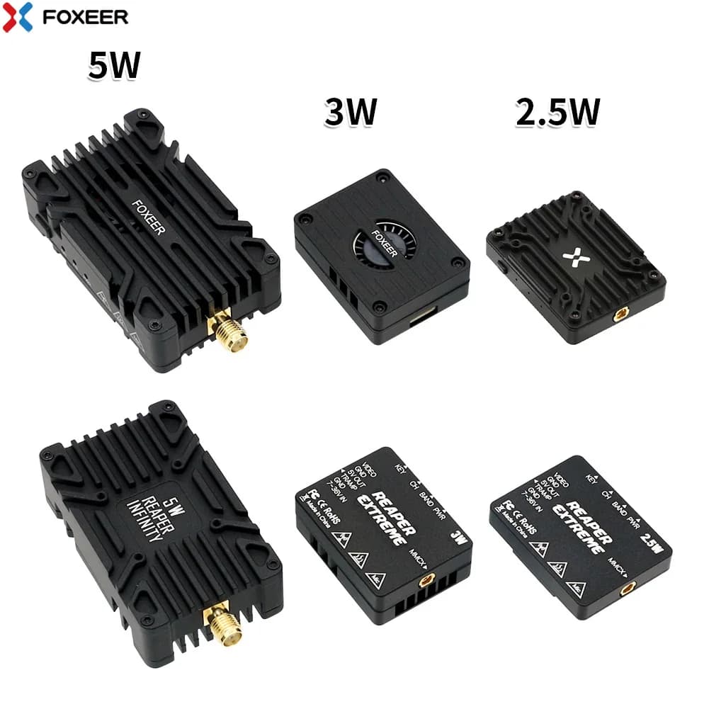 FOXEER Reaper Extreme 2.5W 3W 5W 10W FPV Transmitter for FPV Drone