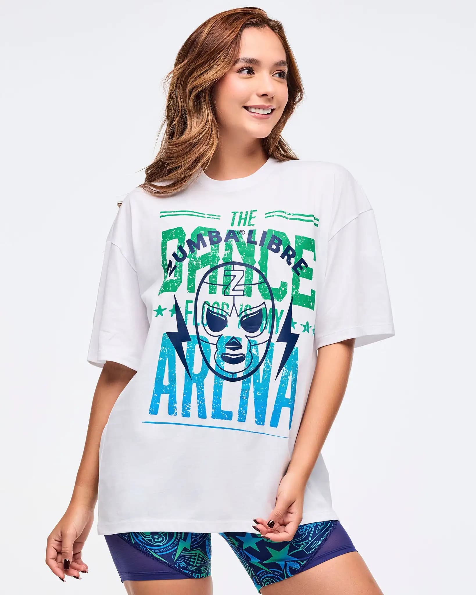 T-shirt in cotone traspirante stile Y2K per donna, unisex, casual, sportivo, per fitness, danza Zumba Libre, tendenza moda estate 2026