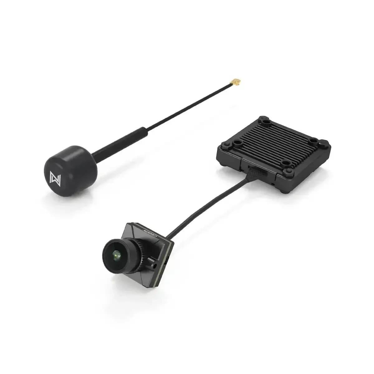 Walksnail Avatar HD Nano Kit V3 (con cavo da 14 cm) 500 mW 1080P/60 fps FOV160 ° Archiviazione 32G integrata 14X14mm