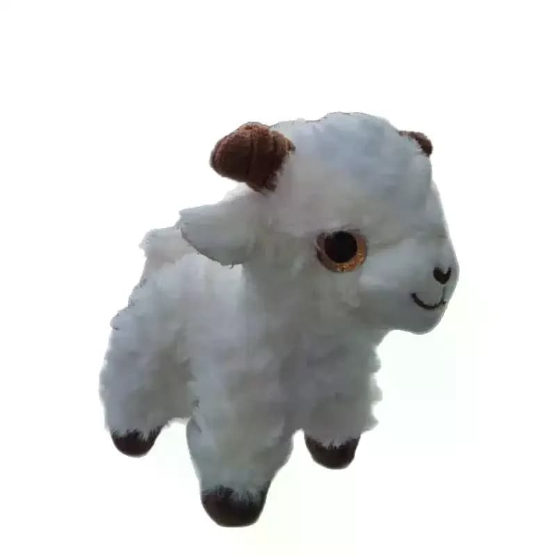 Sheep Plush Lamb Doll Cute Bag Backpack Gift Decor Lovely Keyring Cartoon Charm Hanging Ornament For 2027 New Year