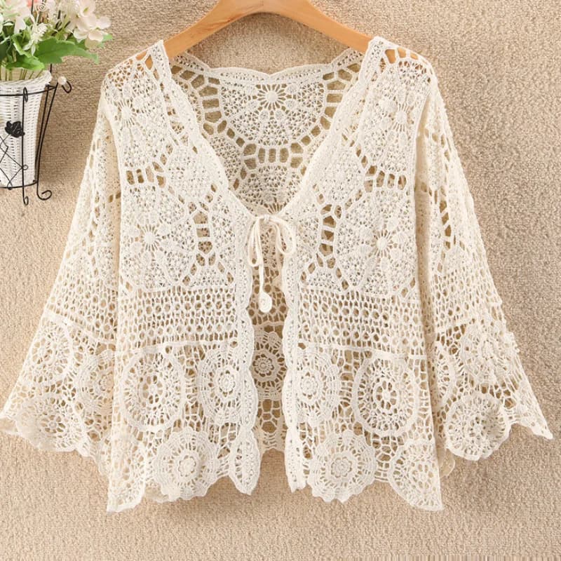 Scialli da donna con protezione solare Top Cappotto da donna allentato casual tutto-fiammifero Nuovo cardigan lavorato a maglia primavera estate moda 2025