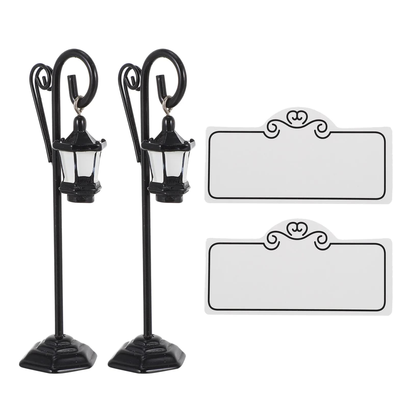 2 Pezzi Porta Numeri da Tavolo in Resina Premium, Porta Cartellini per Matrimoni, Etichette per Buffet e Banchetti, Base Larga Decorativa