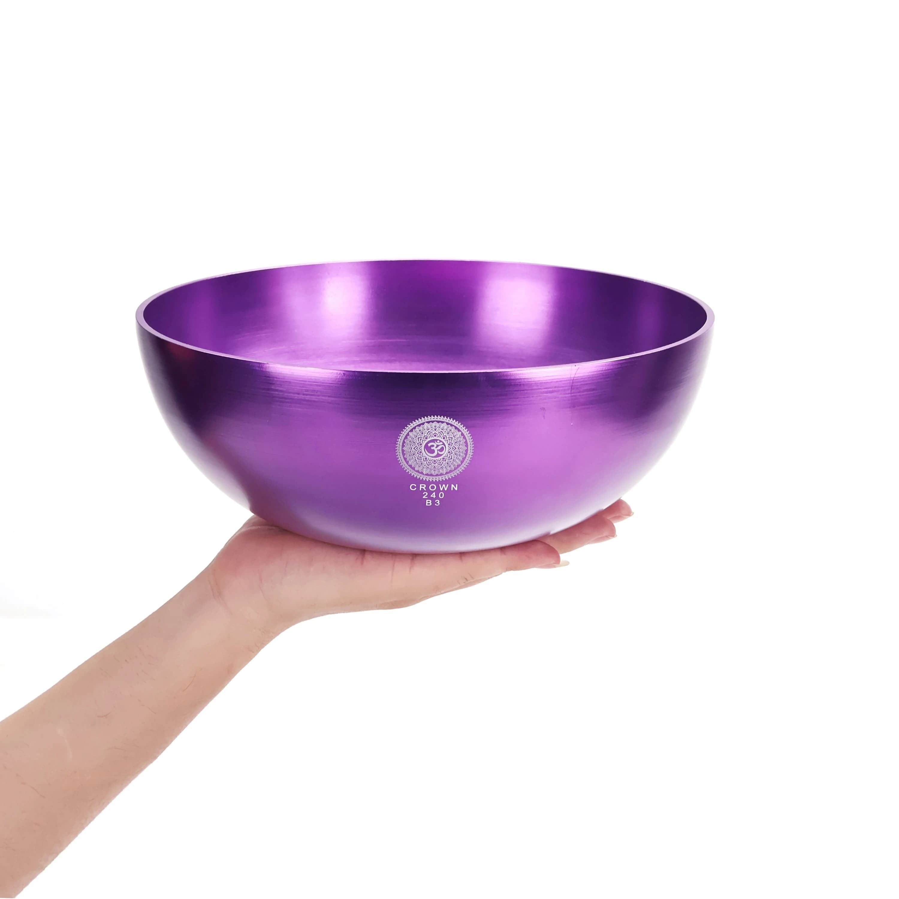 Singing Bowls Tuned 240 HZ B3 Note, 10 Inch Of Schumann Frequency Therapy For Sound Healing Bath Ideal For Yoga Reiki
