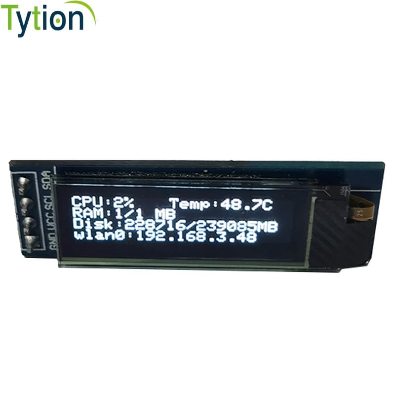 Raspberry Pi 4B 3B 2B schermo OLED da 0.91 pollici Monitor CPU temperatura IP disco rigido informazioni RAM SSD1306 I2C 128x32 Display