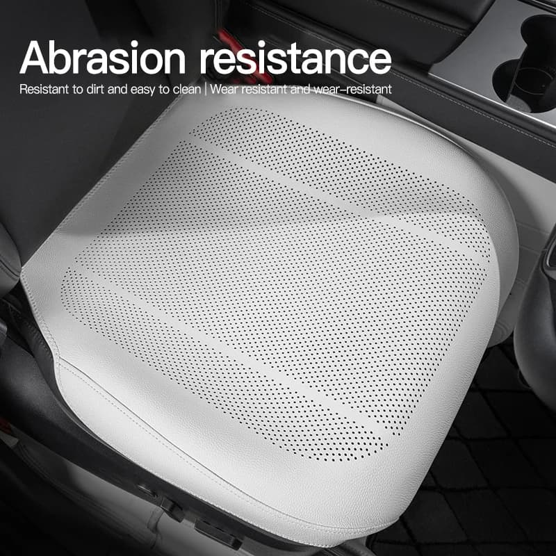 Car Seat Covers in Soft Leather, Luxurious and Breathable, Front Seat Cover for Jeep Renegade Compass Wrangler JK JL Grand Cherokee