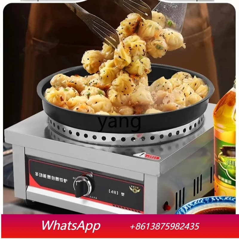 Piastra commerciale a gas Lcx per frittura e pancake, speciale per stand ambulanti