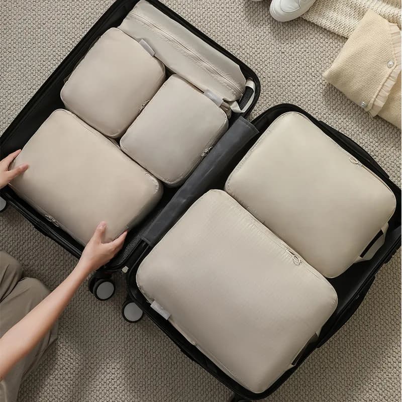 Travel bag, luggage organizer, waterproof bag for clothes, portable bag for business travel, laundry bag.