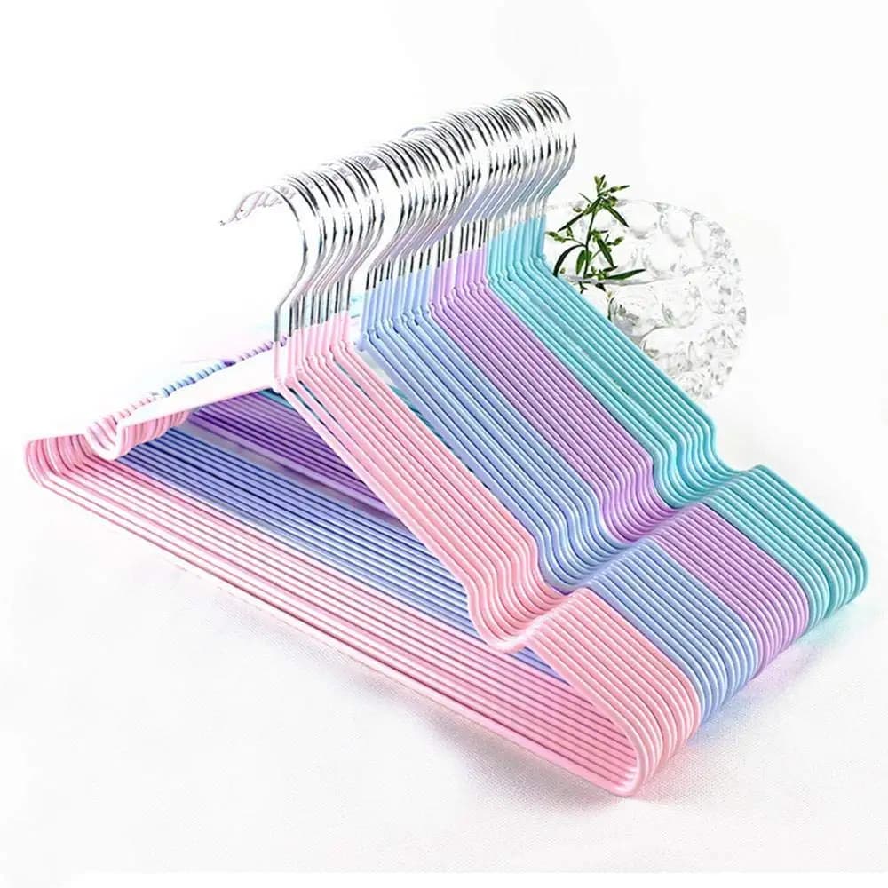 BUYYYES anti-slip hangers heavy hangers clothes rack with metal coating and rubber for pants Jeans coat hangers