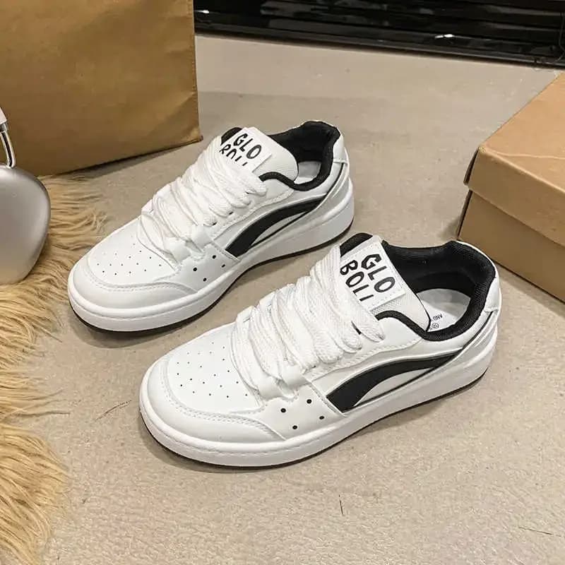 Rising height with holes Women's shoes Shoes Women's Sneakers Fabric Boots Black 43 Sport Beskets Sneachers Women's Shoes