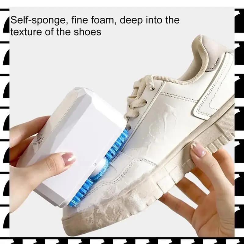 A44U Scarpe Spazzola per la pulizia Spazzola per la pulizia delle scarpe Set per la cura delle scarpe Spazzola per bucato Scrub Spazzole per la pulizia per scarpe di tela