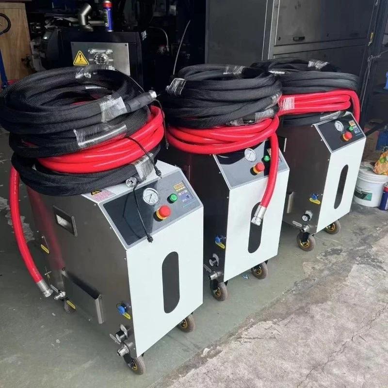 Macchina per sabbiatura del ghiaccio secco Attrezzatura per la pulizia industriale Stampo per motore Sistema di manutenzione per la rimozione della vernice ad olio antiruggine Vendita calda