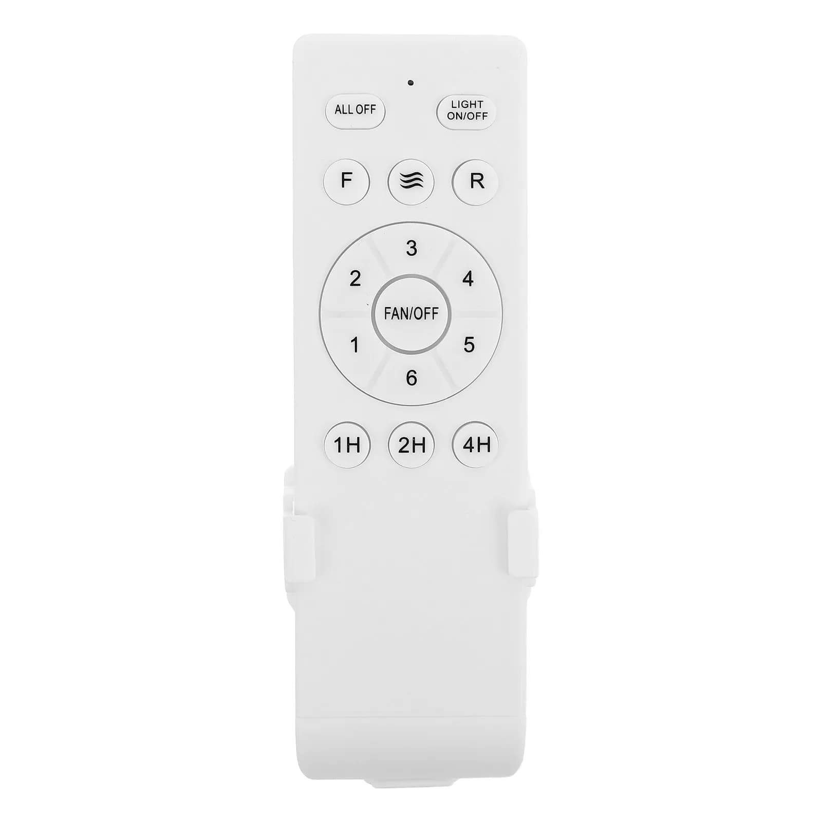Telecomando Universale per Ventilatore da Soffitto, 6 Velocità, 3 Impostazioni Timer, Ricambio per Telecomando Lampada Ventilatore da Soffitto