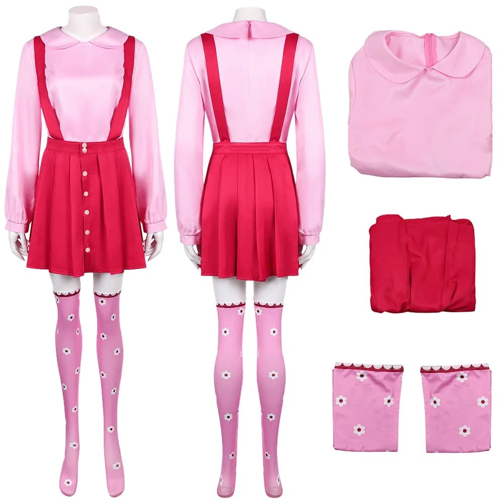 Dress Operated Calamari SG 3 Jump Racing Game Girl Cosplay for Women Clothing 2025 Korea TV Costume Women Play Game Party Dresses