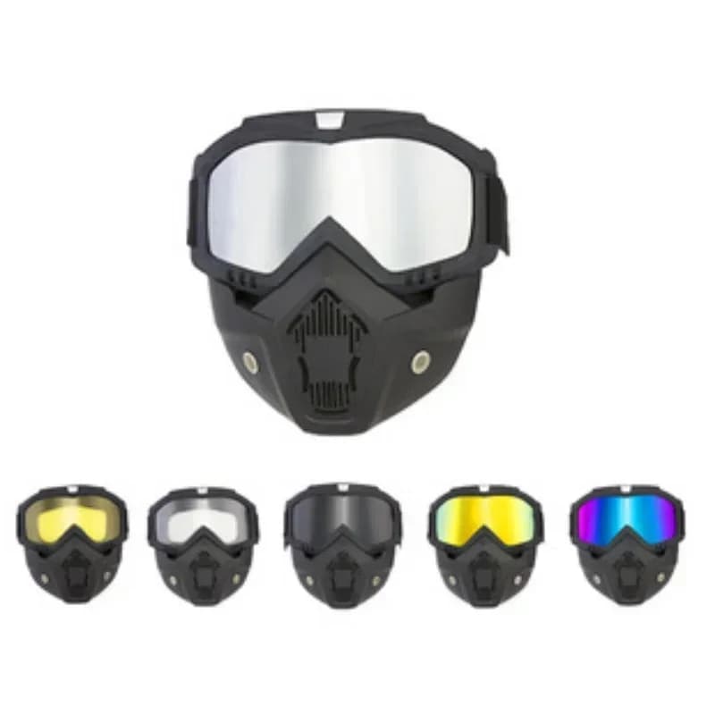 Aggiorna occhiali da sci equitazione occhiali da sole da motocross occhiali da ciclismo maschera occhiali occhiali antivento maschere equitazione attrezzatura da ciclismo