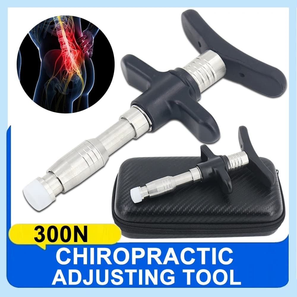 High Precision Chiropractic Adjusting Tool Manual Therapy Instrument for Back Pain Relief Spinal Adjustment Gun Professional