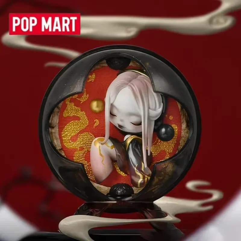 POP MART SKULLPANDA The Mirage Series Blind Box Toys Kawaii Anime Action Figure Surprise Guess Bag Scatola misteriosa