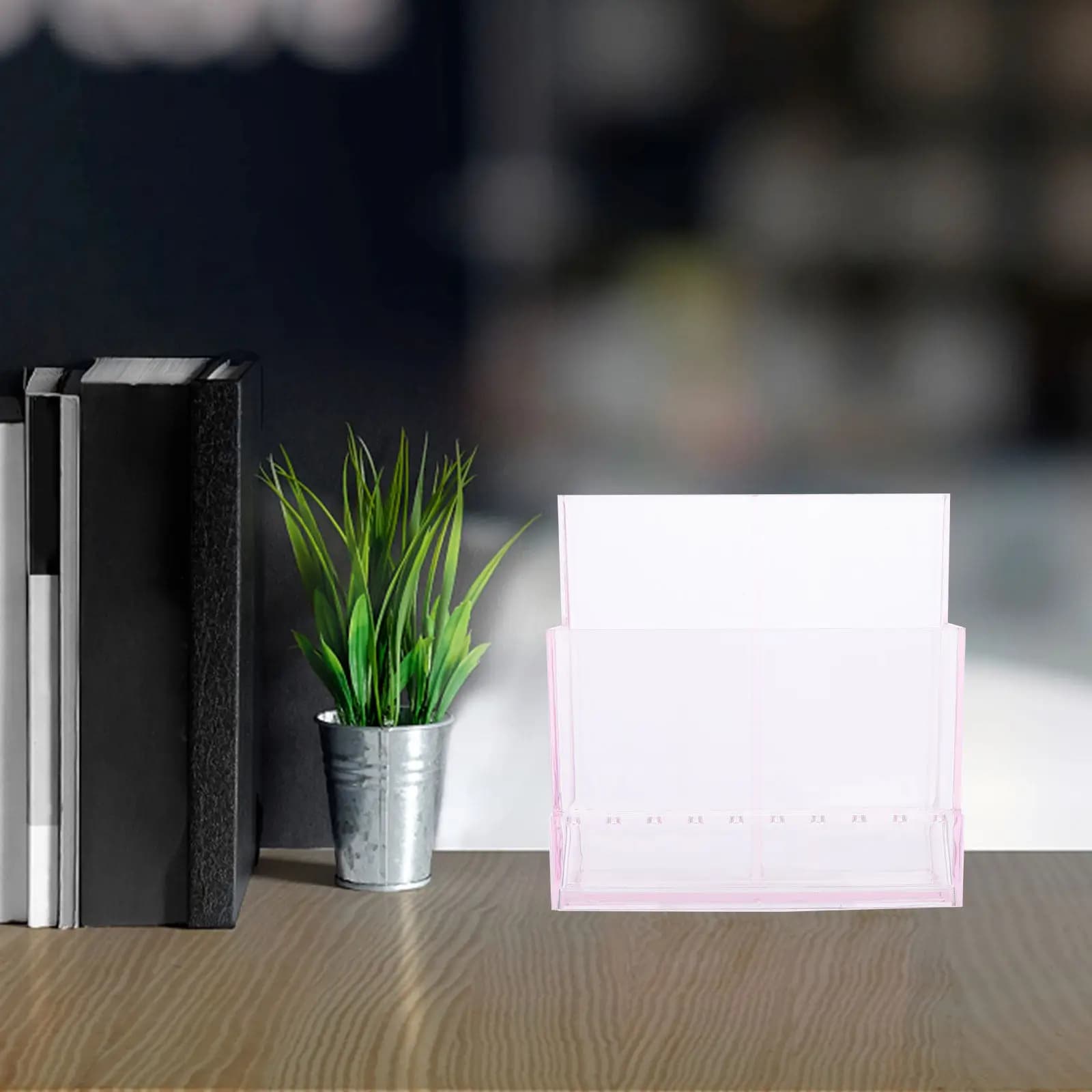 Porta Punte per Trapano per Unghie, Organizzatore da Scrivania in Acrilico, Contenitore Multifunzionale per Strumenti e Trucchi