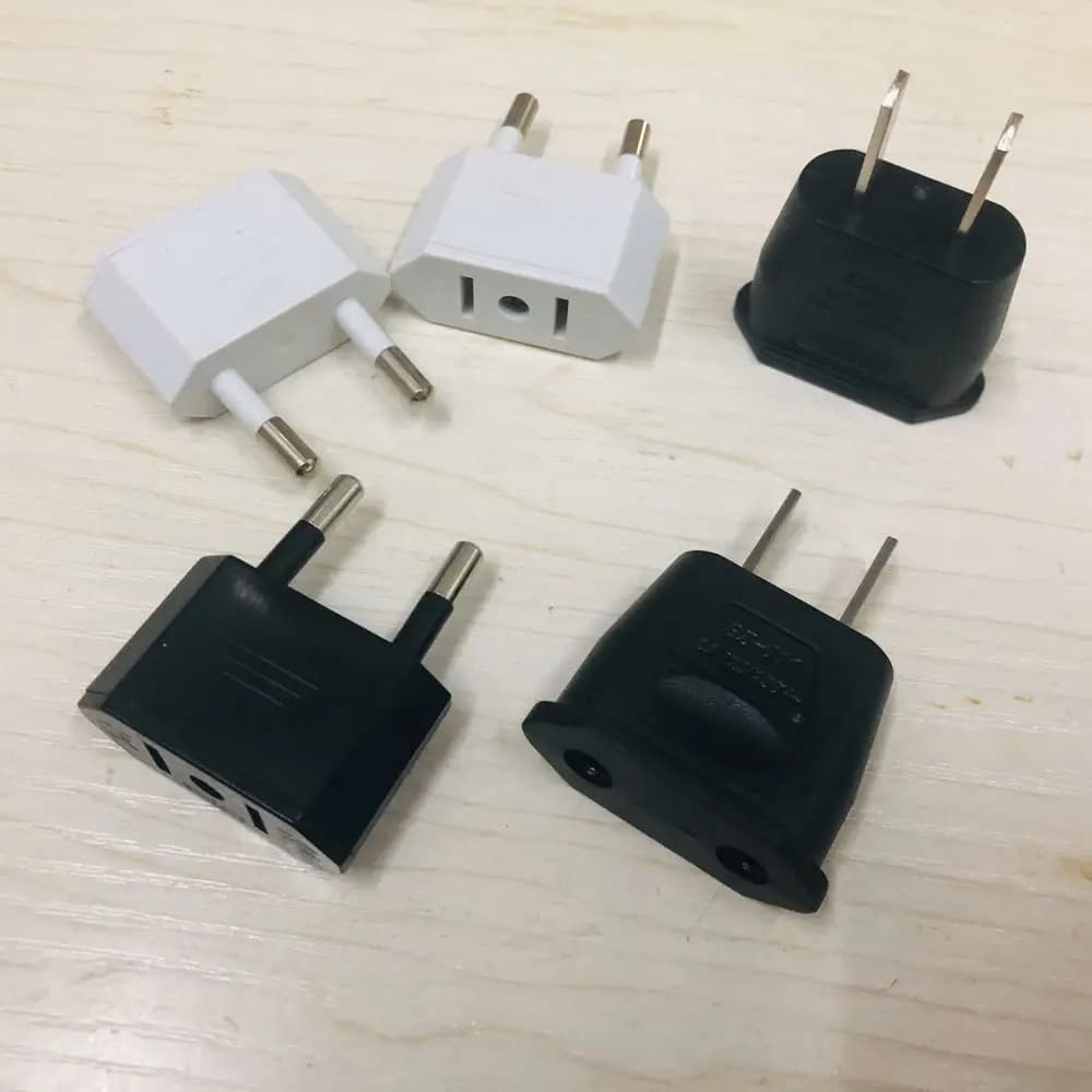 Converter EU Plug Adapter Electrical Socket Outlet EU To US Electrical Plugs Power Adapter Travel Adapter Mobile Phone Charger