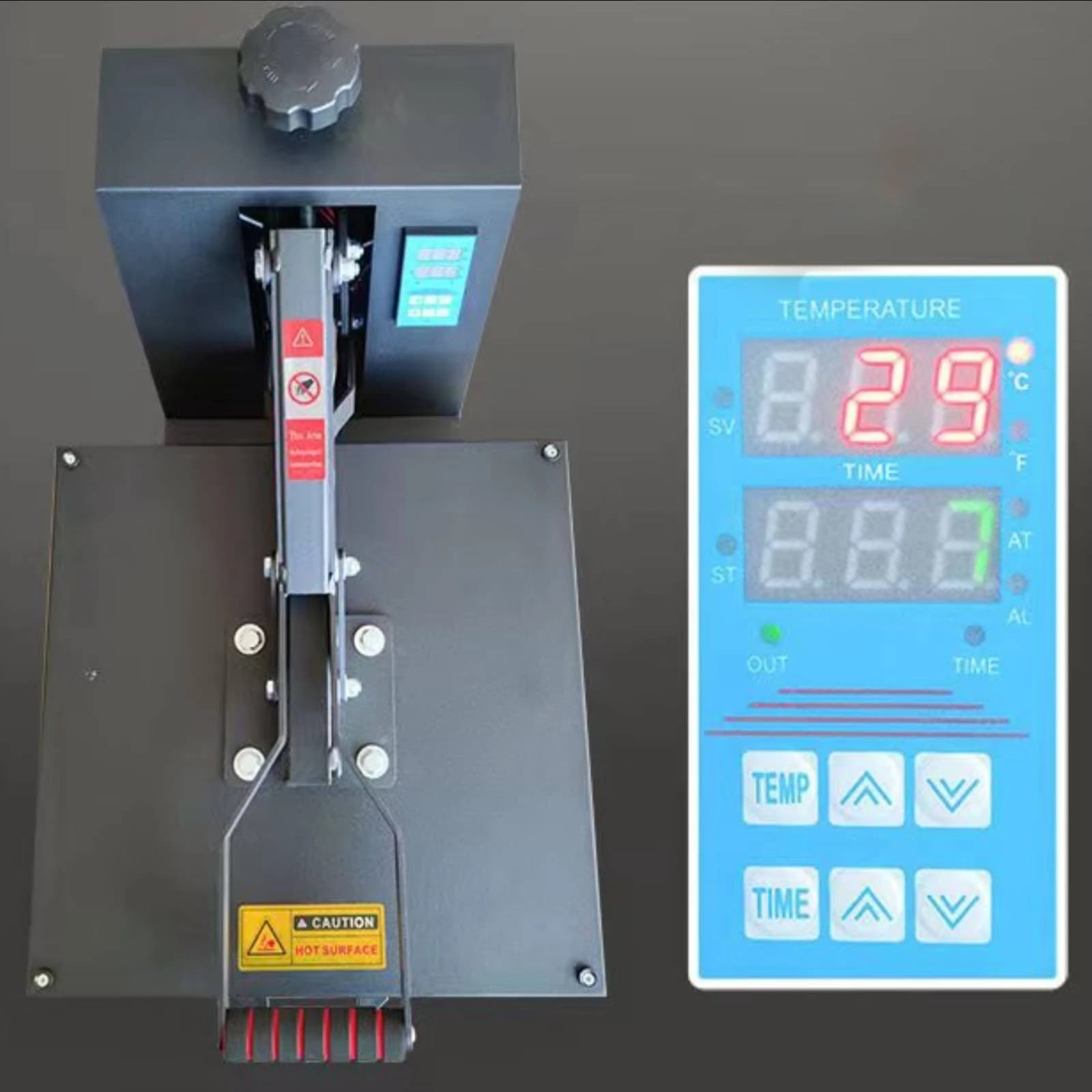 Heat Press Machine Heavy-Duty T Shirt Heat Press Craft Equipment Large Surface Professional Quality