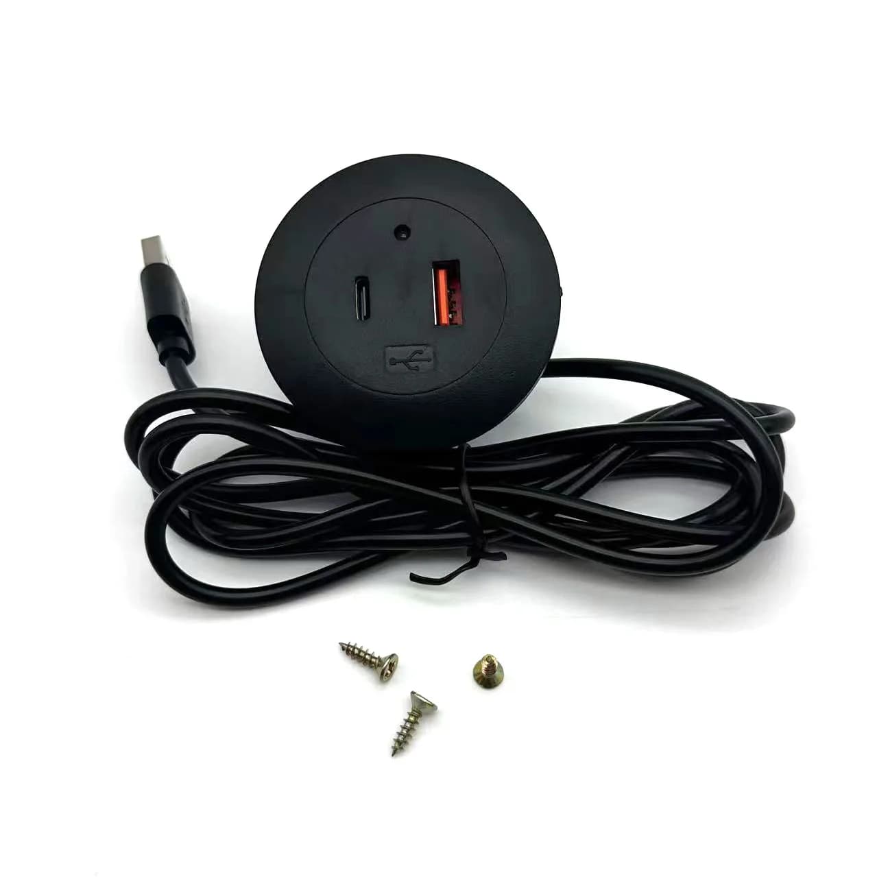 Embedded USB 2.0 TYPE-C Charger Furniture Sofa Socket Multifunctional Hidden Fast Charging Cable Connector Cable Length