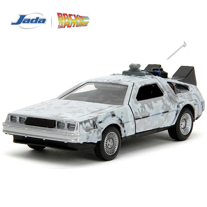 JADA 1:32 Time Machine Ritorno al futuro-1 Frost Diecast Model Hollywood Rides JD34785