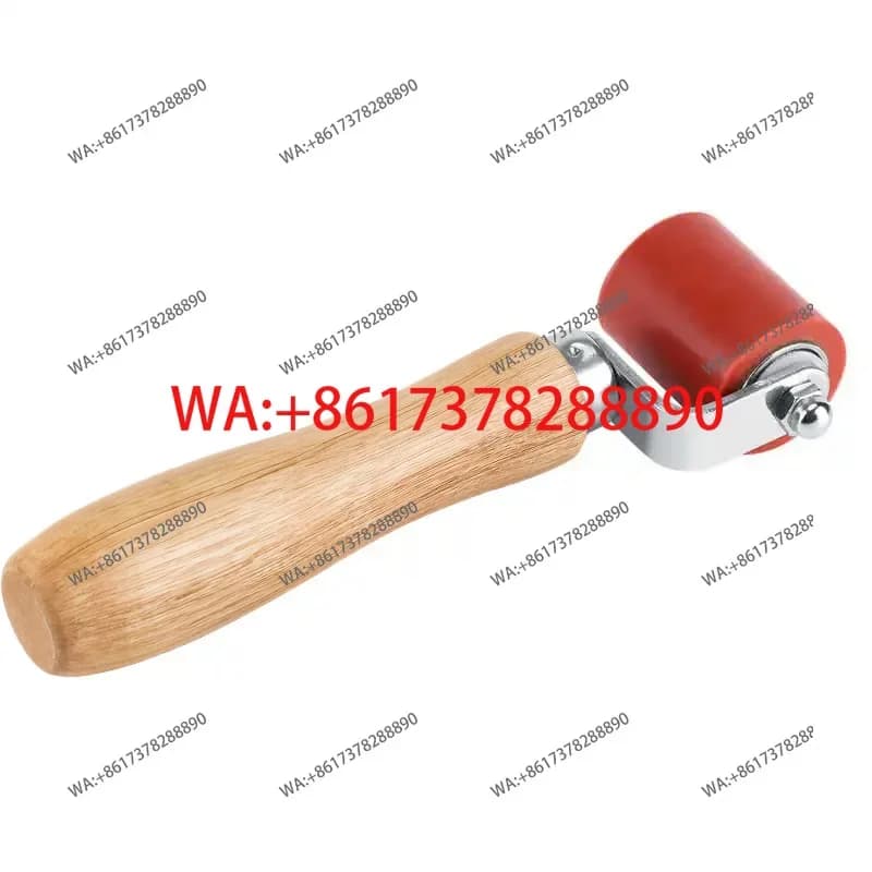 Membrana impermeabile in PVC, rullo manuale in silicone, accessori per pistola termica, strumento di pressatura a doppio asse per saldatura angolare