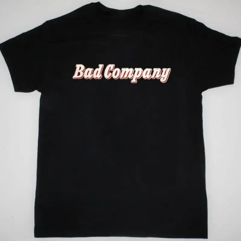 NEW BAD COMPANY Band Logo Black All Size T Shirt