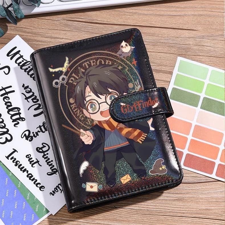 Harry Potter peripheral laser note softcopy Hermione Malfoy student loose leaf macaron notebook ledger