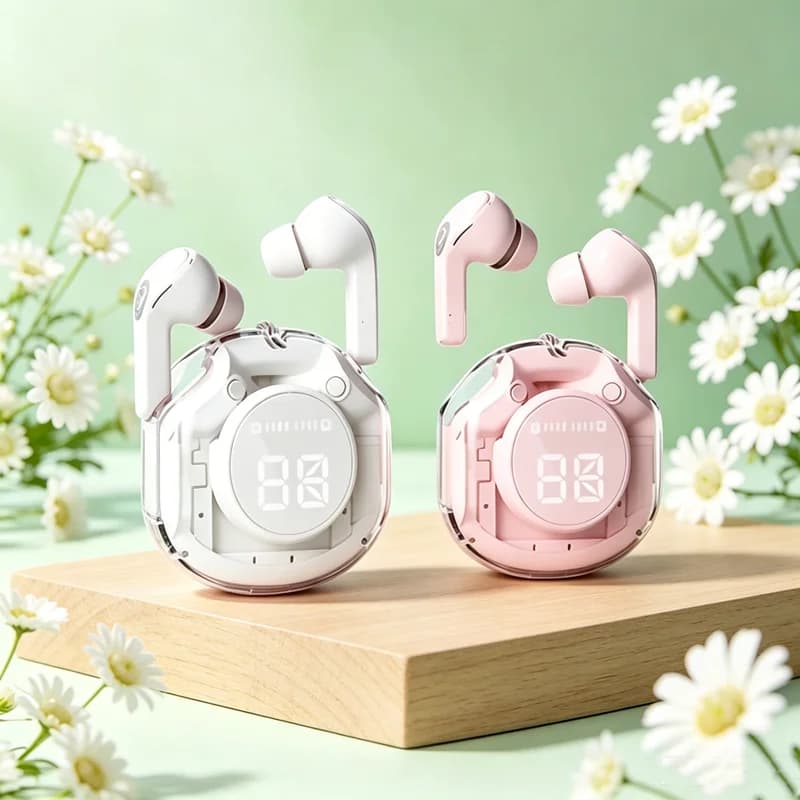 TWS wireless headset Bluetooth headset sports game headset noise reduction earplug bass touch phone for smartphones