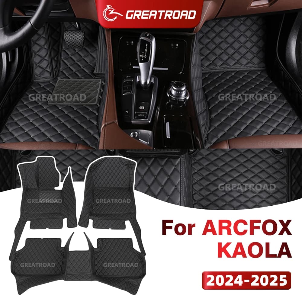 GREATROAD Personalized Car Mats for ARCFOX KAOLA (5 Posts) 2024-2025, Car Cover, Interior Accessories
