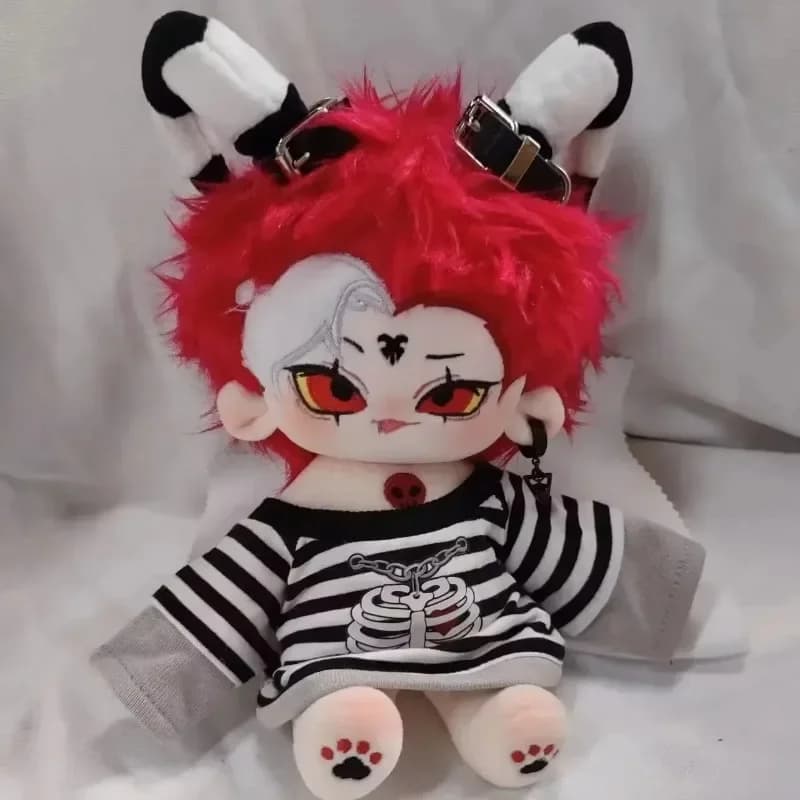 Hot Anime Ruolo Attributi Mostro Cosplay Peluche Corpo della bambola 20 cm Vestire Vestiti Vestito Peluche Figure Regalo di compleanno