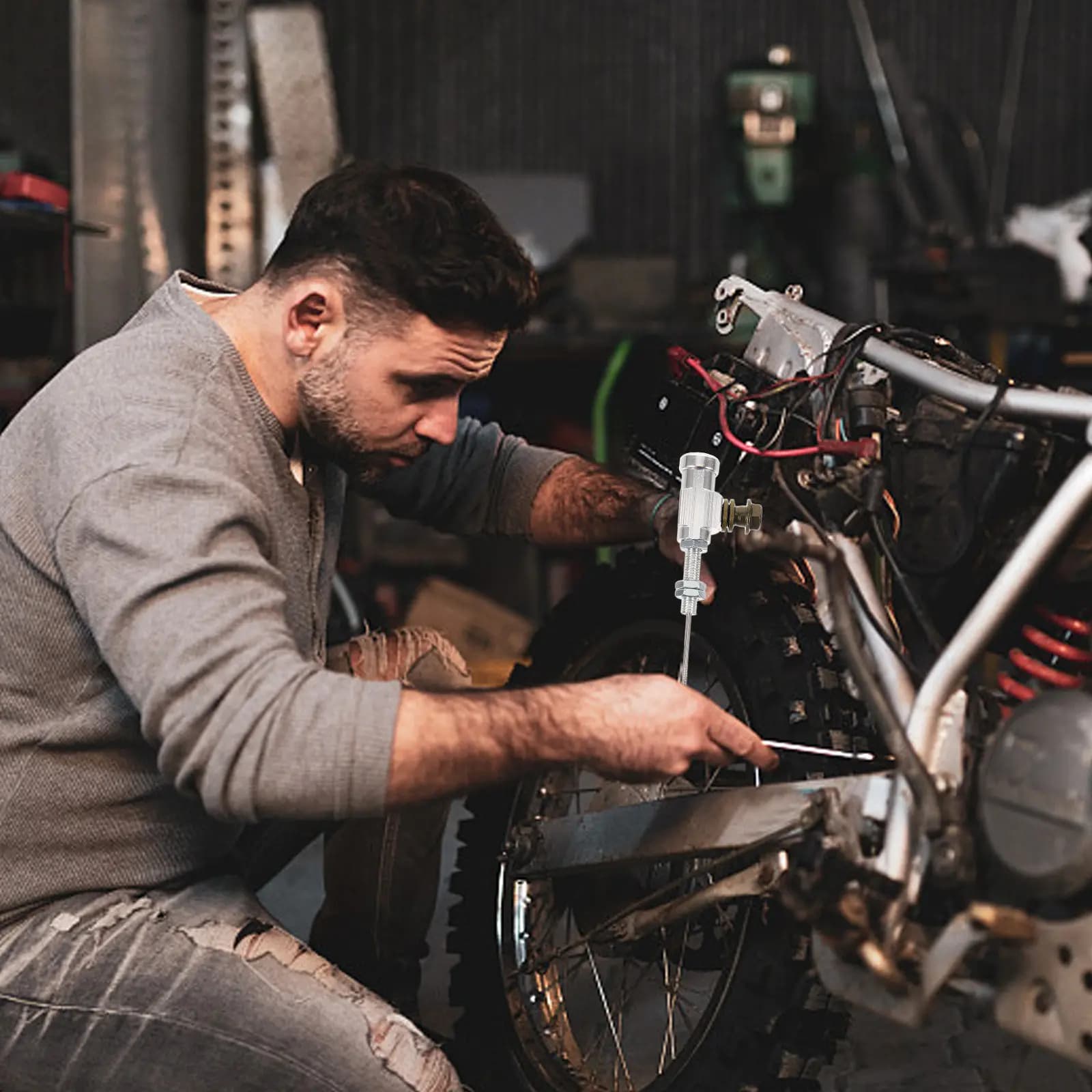 Cilindro Maestro Frizione Idraulica in Lega Solida ad Alta Efficienza per Moto, Dirt Bike, ATV, Scooter, Pit Bike