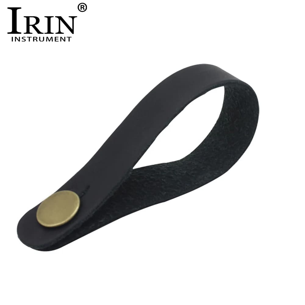 IRIN Guitar Neck Strap Belt Guitar Leather Strap Holder Button Safe Lock per Ukulele Bass accessori per chitarra elettrica acustica