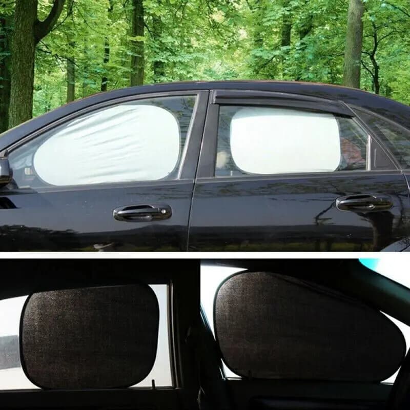 6 pz/set Parabrezza Auto Parasole Per La Protezione Delle Finestre Laterali Da Sole Raggi UV e Calore Con Custodia Finestra Sun Blocker