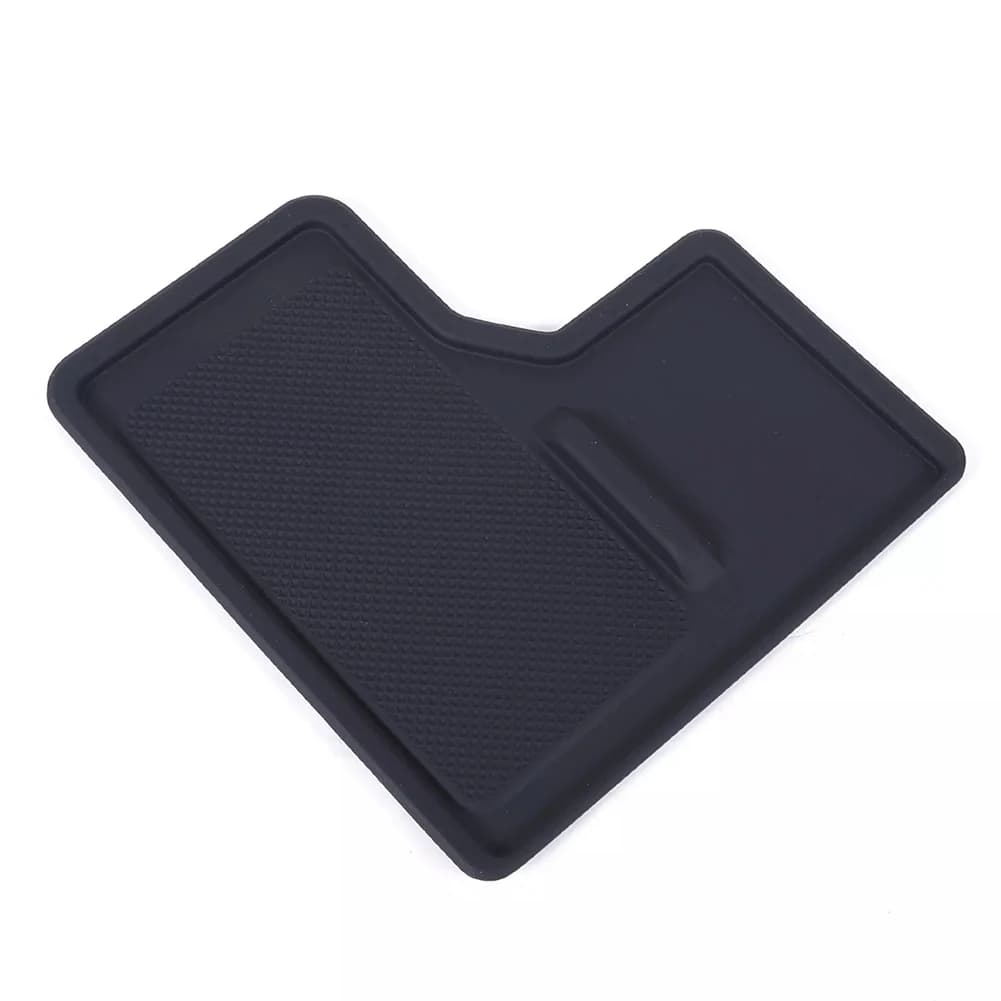 Accessori per Veicoli Tappetino Antiscivolo in Silicone per Cruscotto Auto Organizzatore Console Nero Copertura Protettiva per Console